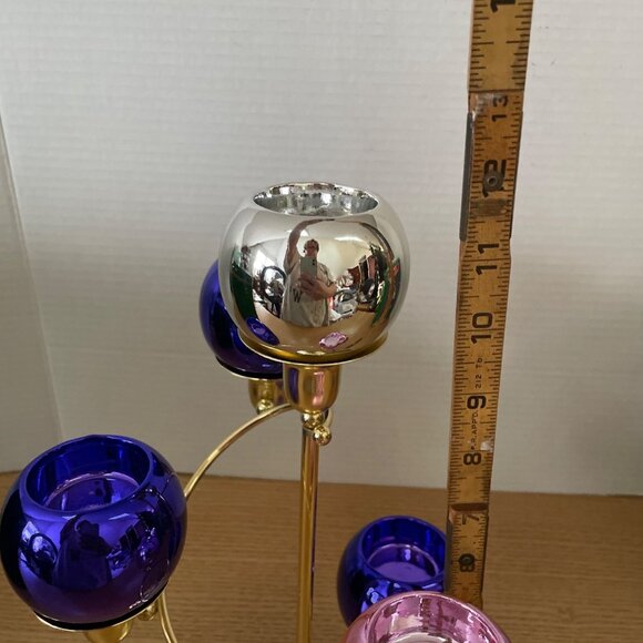 House Of Lloyd Spiral Advent Candle Holder Cups Christmas Around the World 1994 - Picture 10 of 10